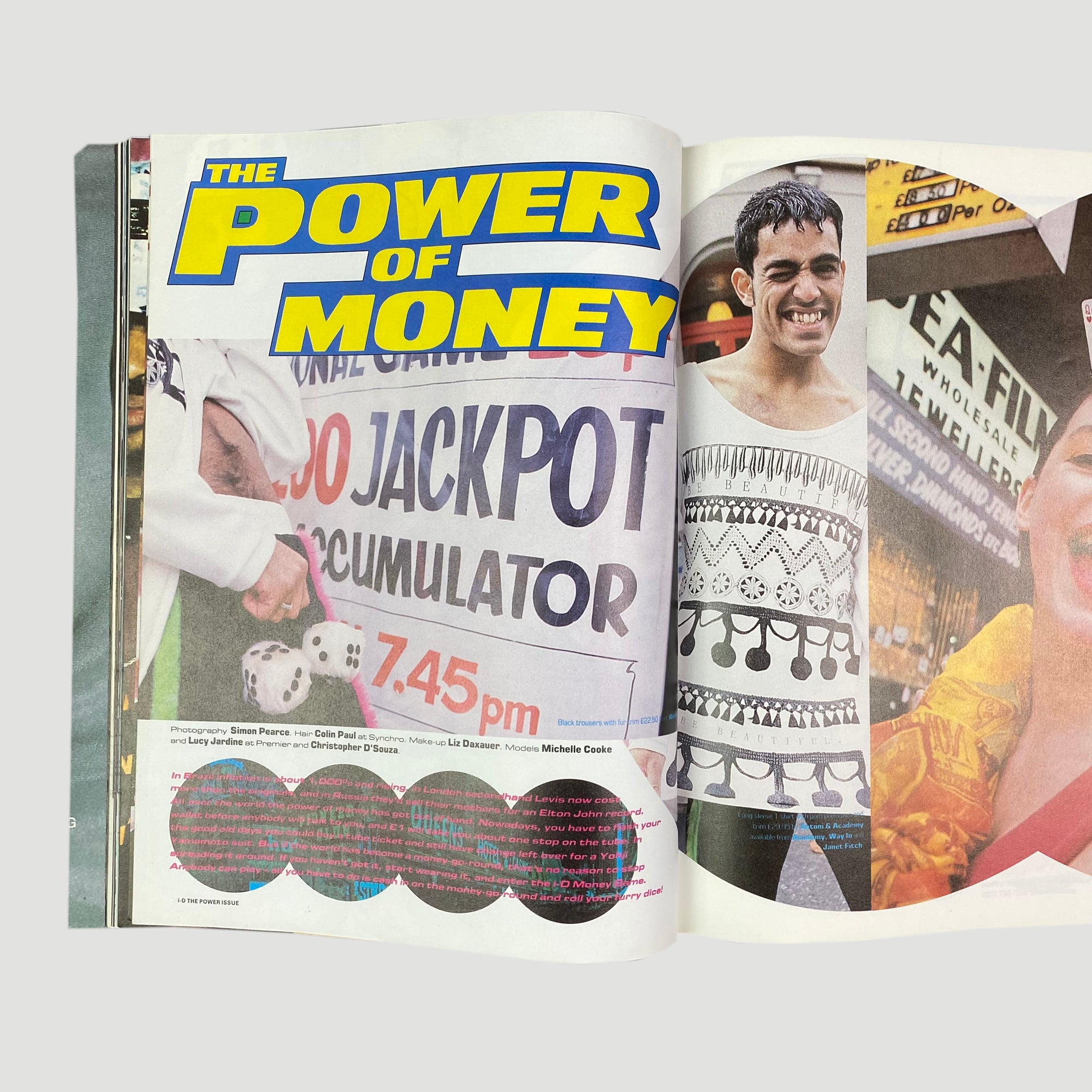 1989 i-D Magazine Postive Power
