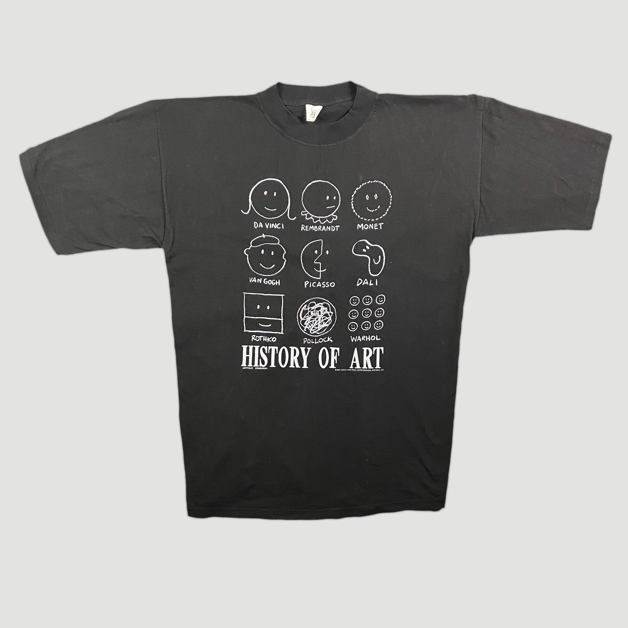 1991 The History of Art T-Shirt