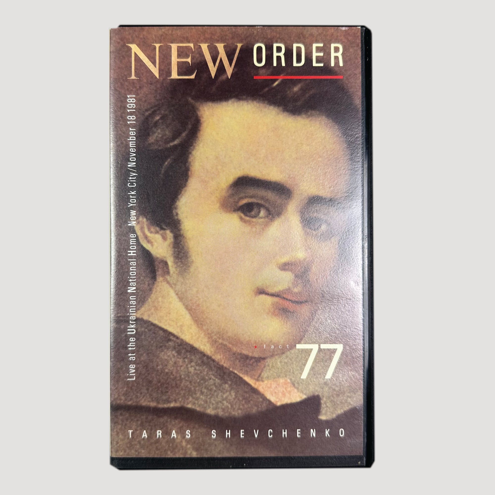 1983 New Order Taras Shevchenko Live VHS