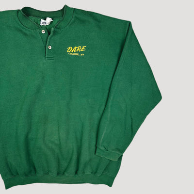 90's D.A.R.E. 1/4 Button Sweat
