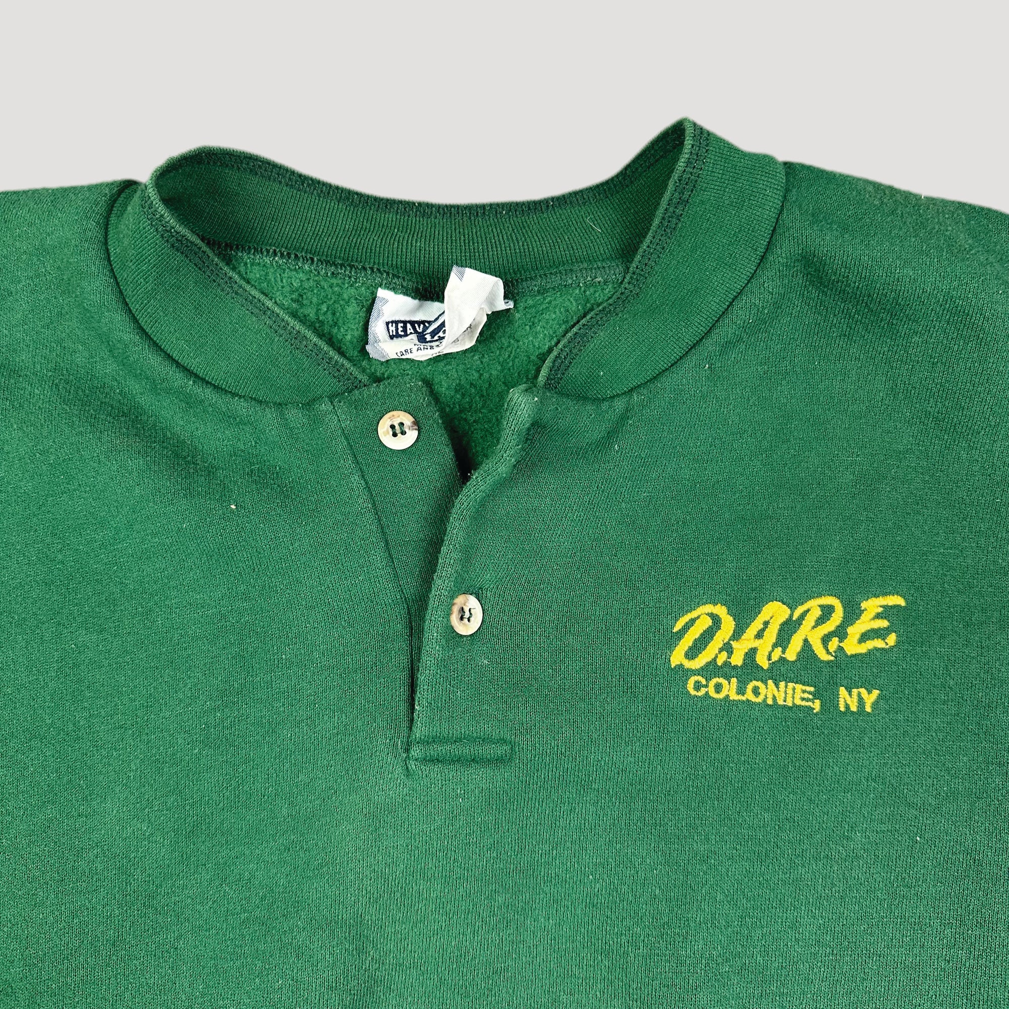 90's D.A.R.E. 1/4 Button Sweat