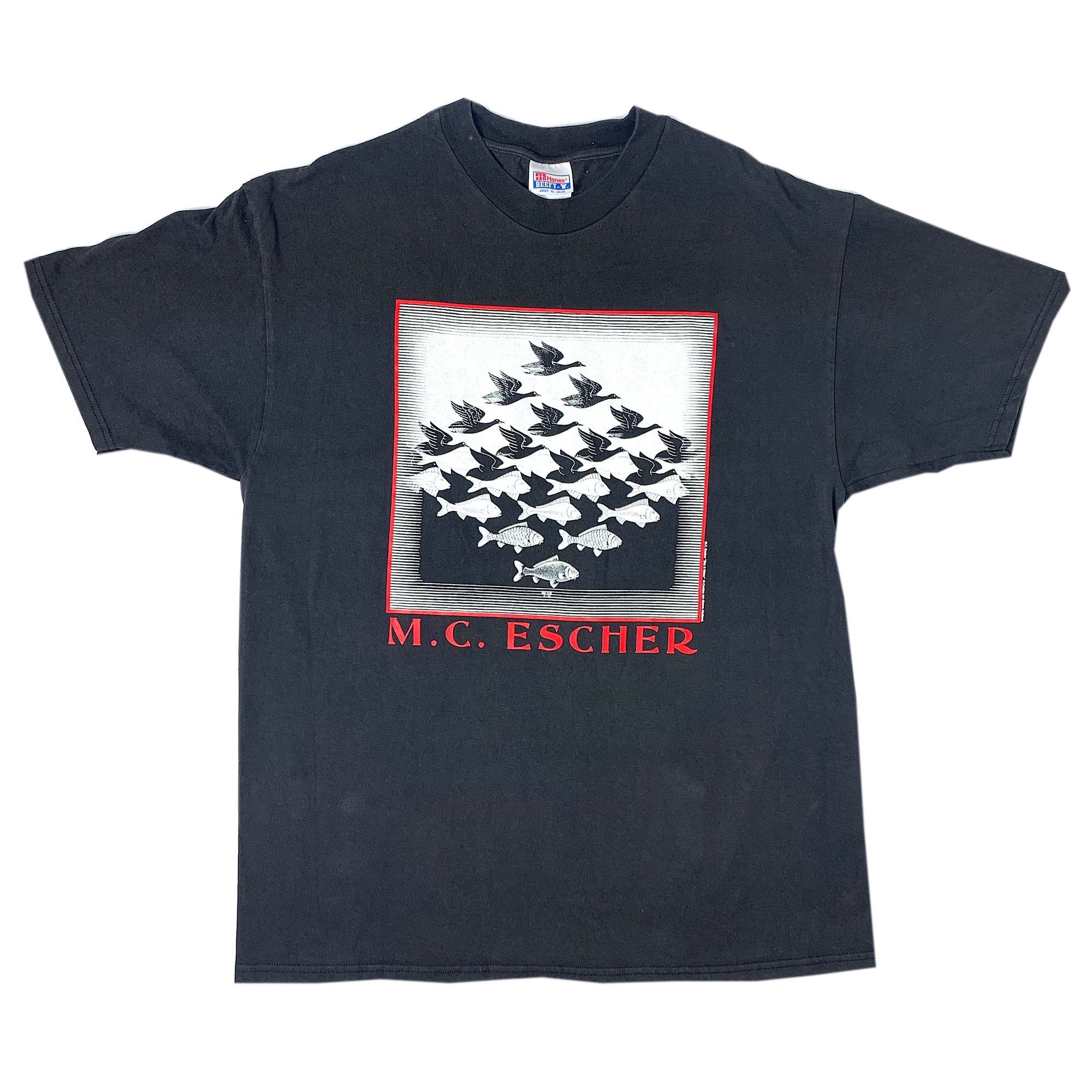 90's M.C. Escher Sky & Water Graphic T-Shirt