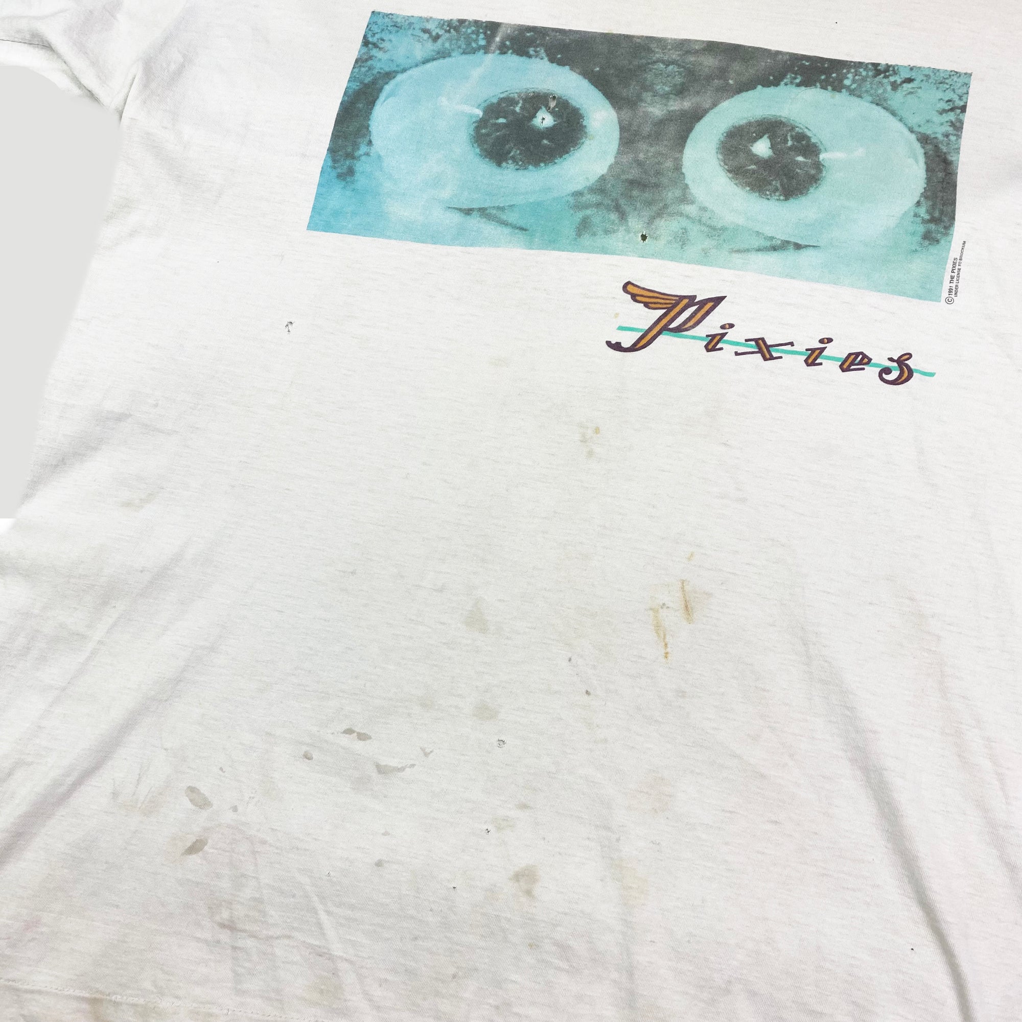 1991 Pixies Trompe le Monde Tour T-Shirt