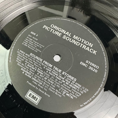 80's Talking Heads True Stories LP