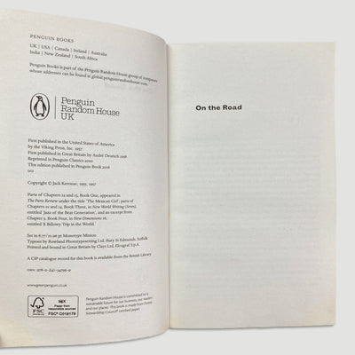 2018 Jack Kerouac On The Road Penguin
