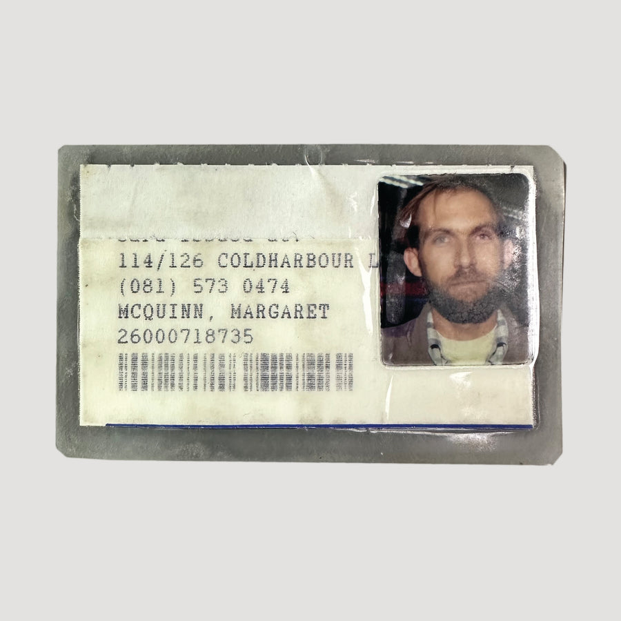 90's Blockbuster Video Membership Card