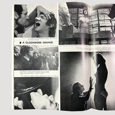1972 Films and Filming 'Clockwork Orange' Cover Issue