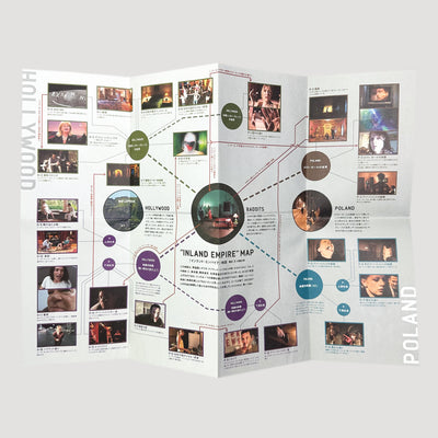 2006 David Lynch's Inland Empire + Fold Out Map Poster