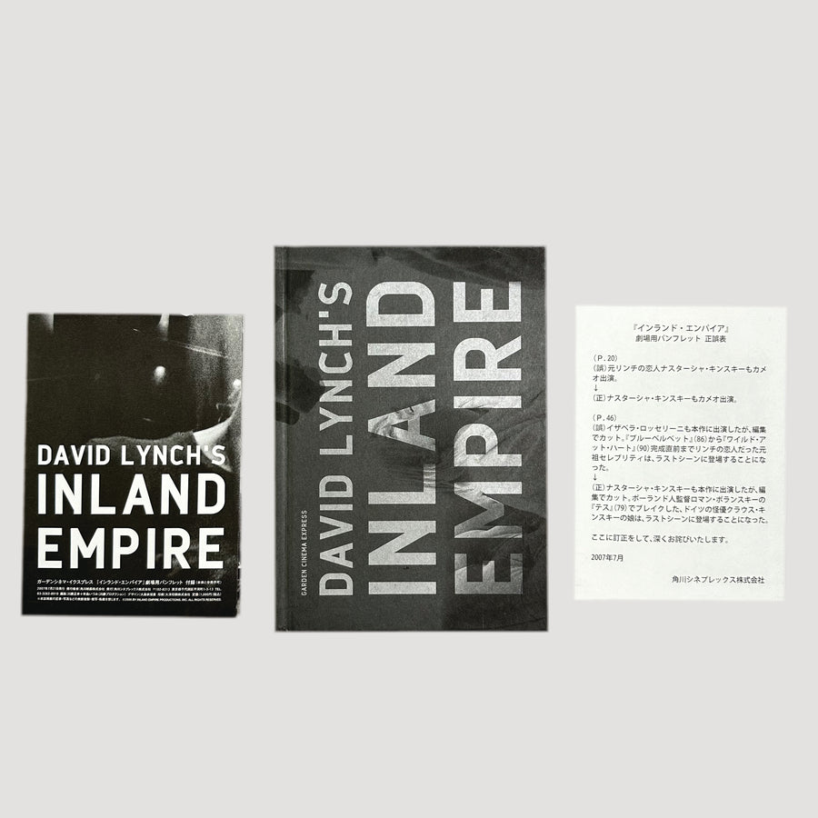 2006 David Lynch's Inland Empire + Fold Out Map Poster