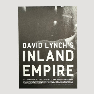 2006 David Lynch's Inland Empire + Fold Out Map Poster