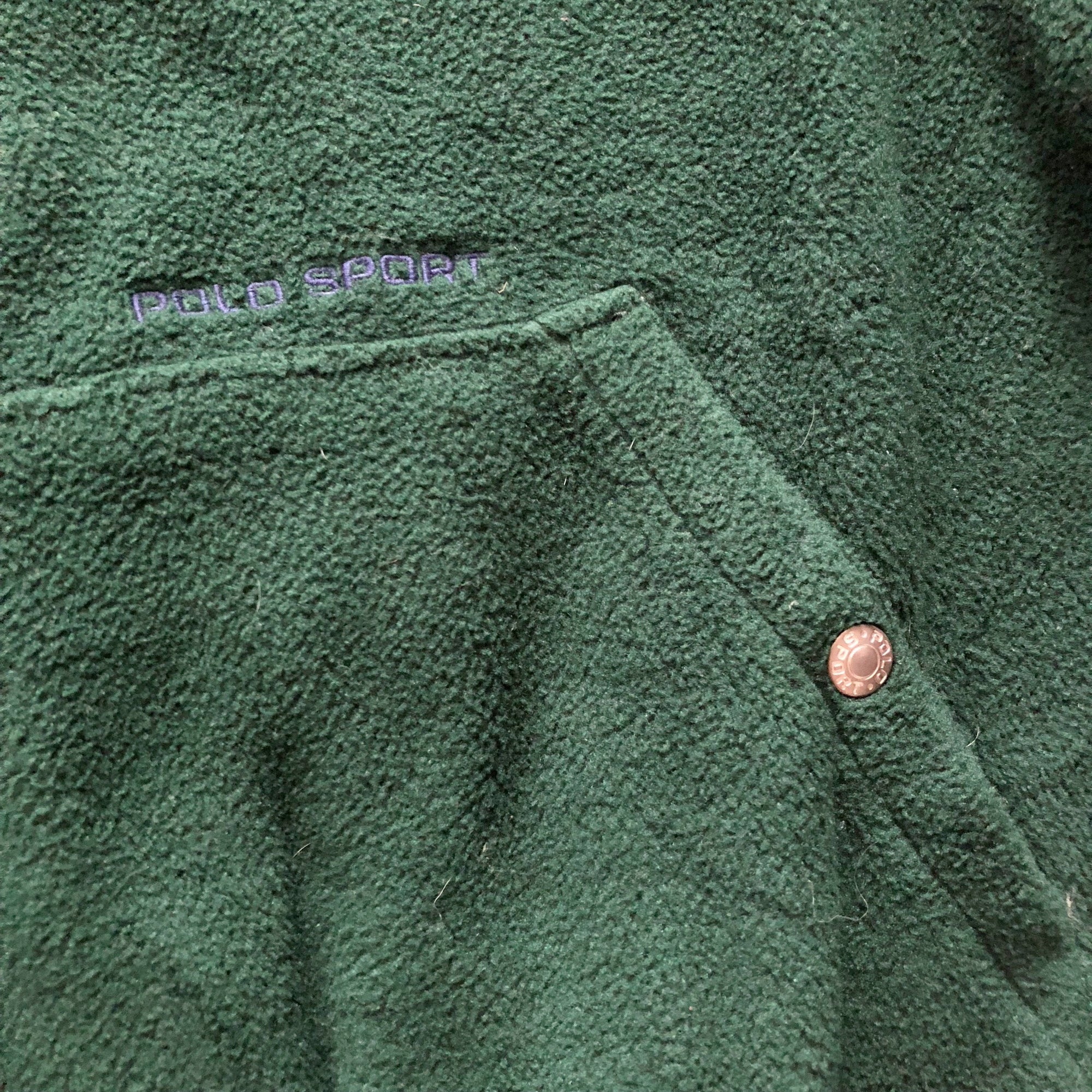 90s Polo Sport Zip Up Fleece