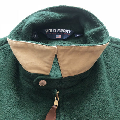 90s Polo Sport Zip Up Fleece