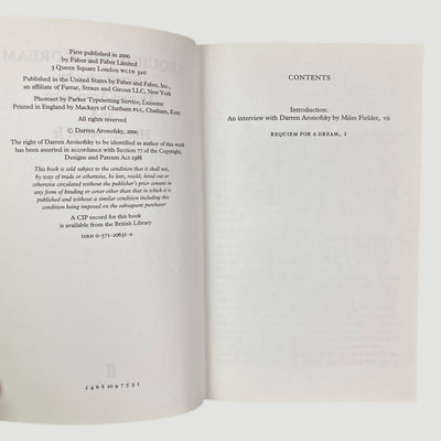 2000 Requiem for a Dream Screenplay