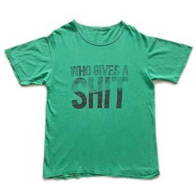 Late 70s 'Who Gives a Shit' T-Shirt