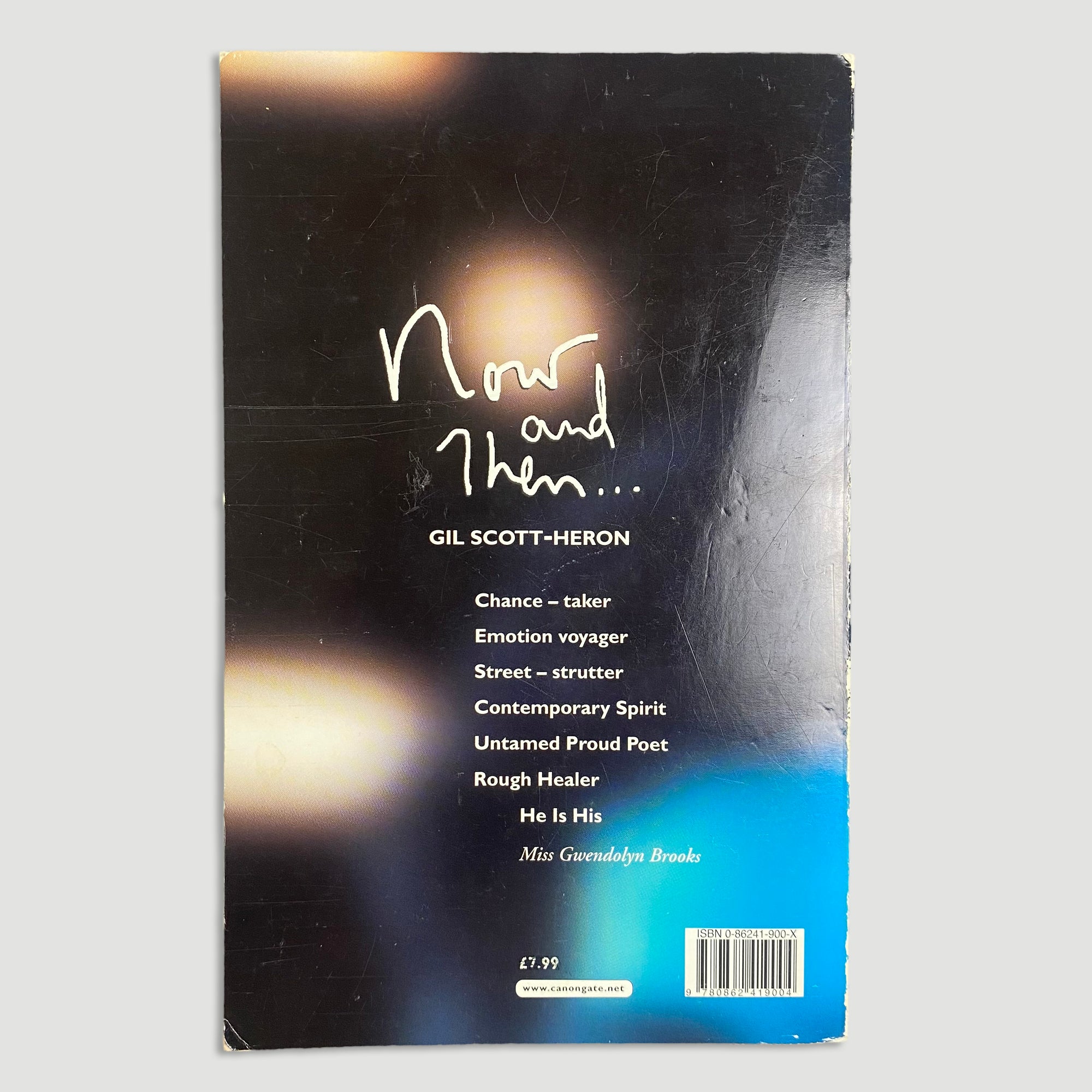 2000 Now and Then The Poems of Gil Scott-Heron