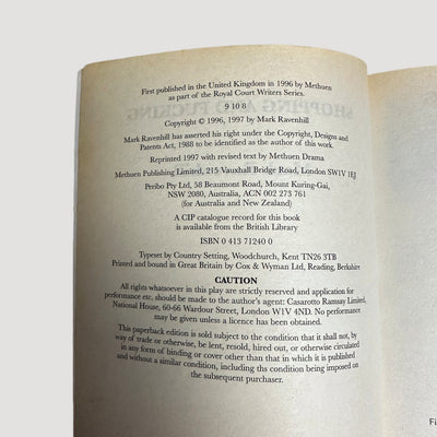 90's Shopping and F***ing Mark Ravenhill