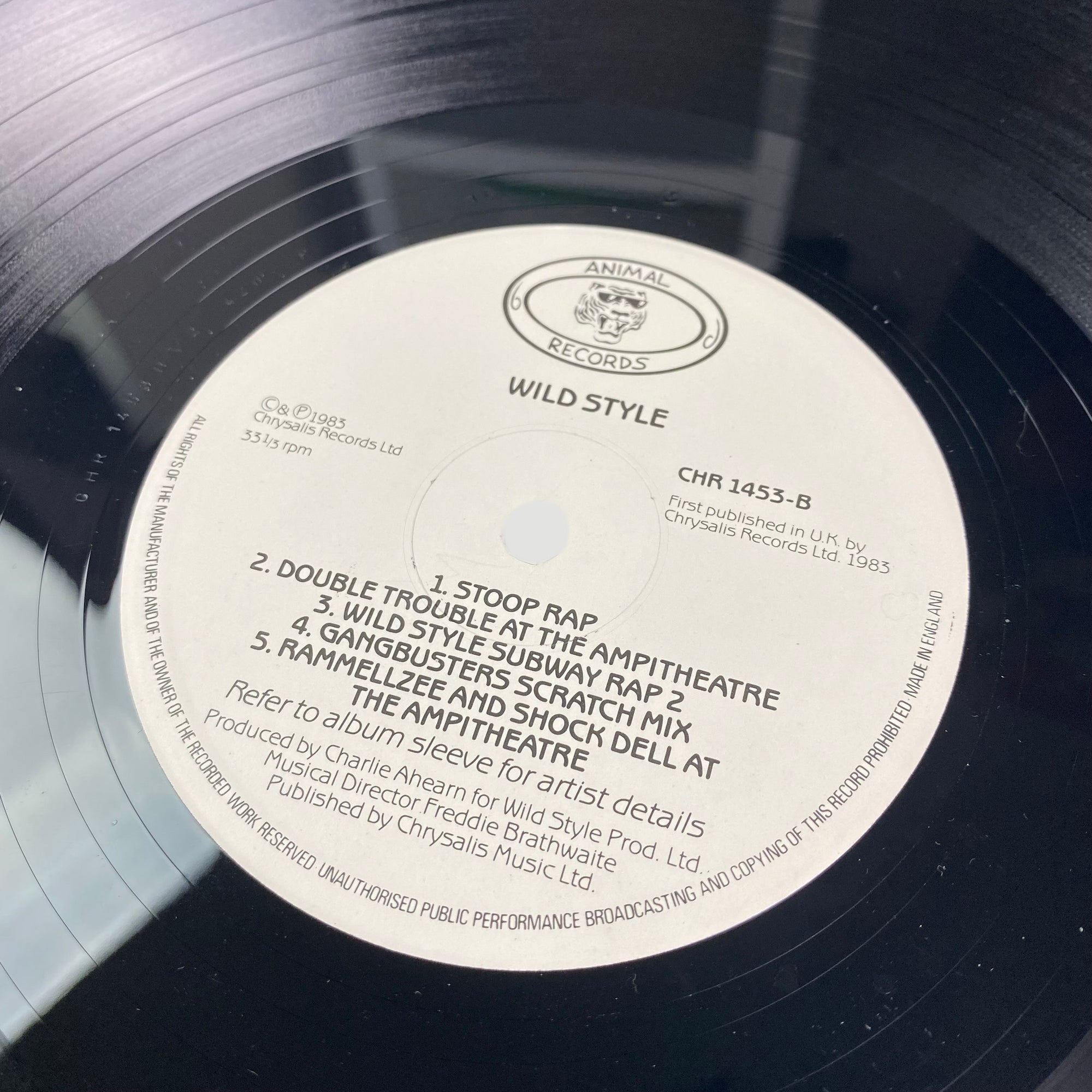 80's Wild Style OST LP