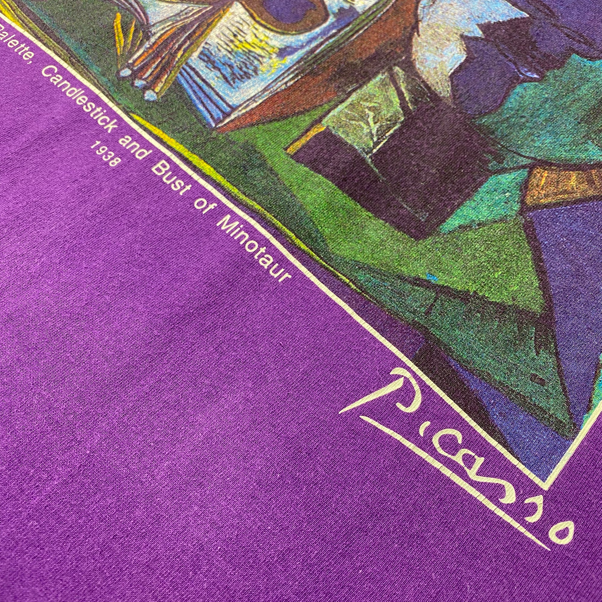1995 Picasso 'Palette, Candlestick and Bust of Minotaur' T-Shirt