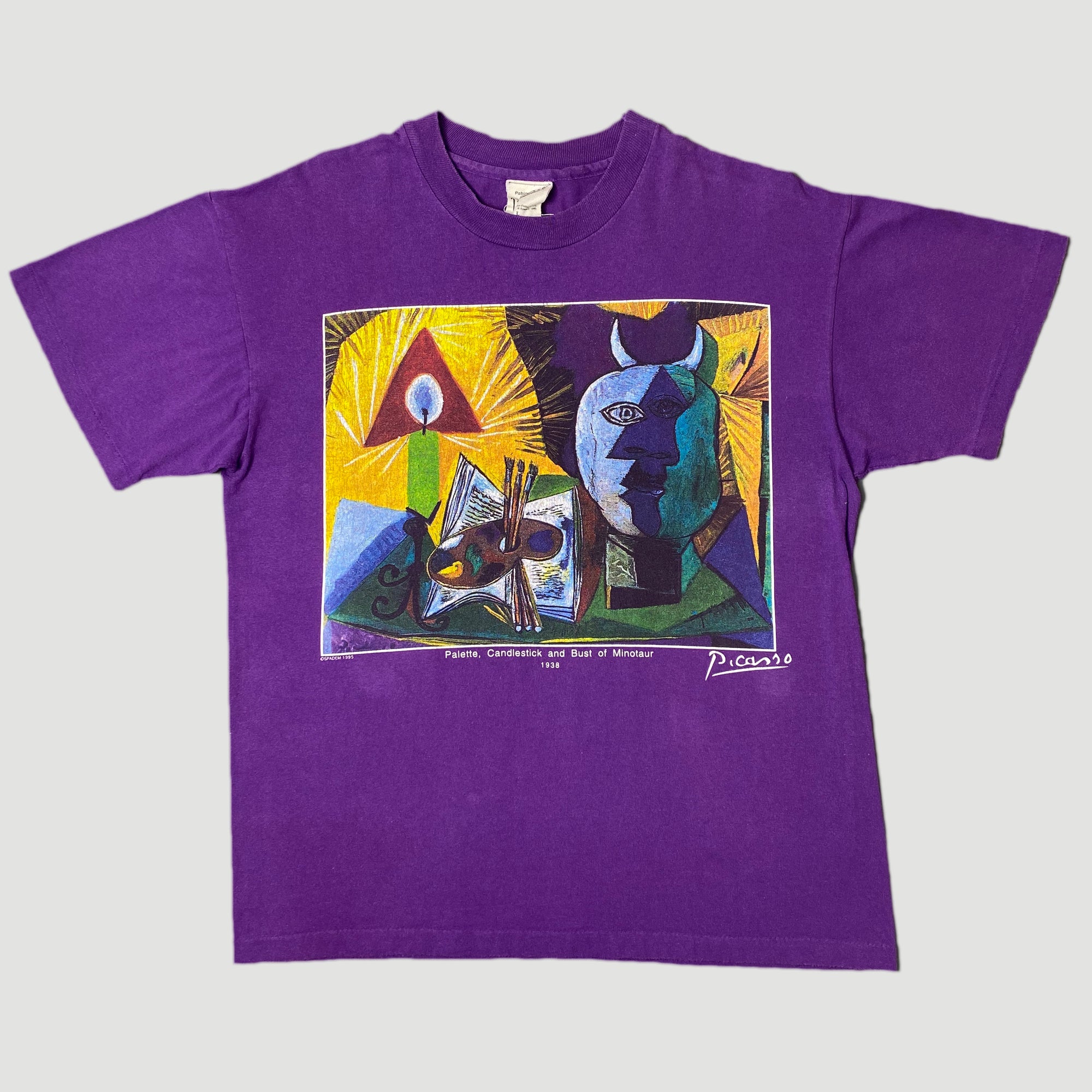 1995 Picasso 'Palette, Candlestick and Bust of Minotaur' T-Shirt