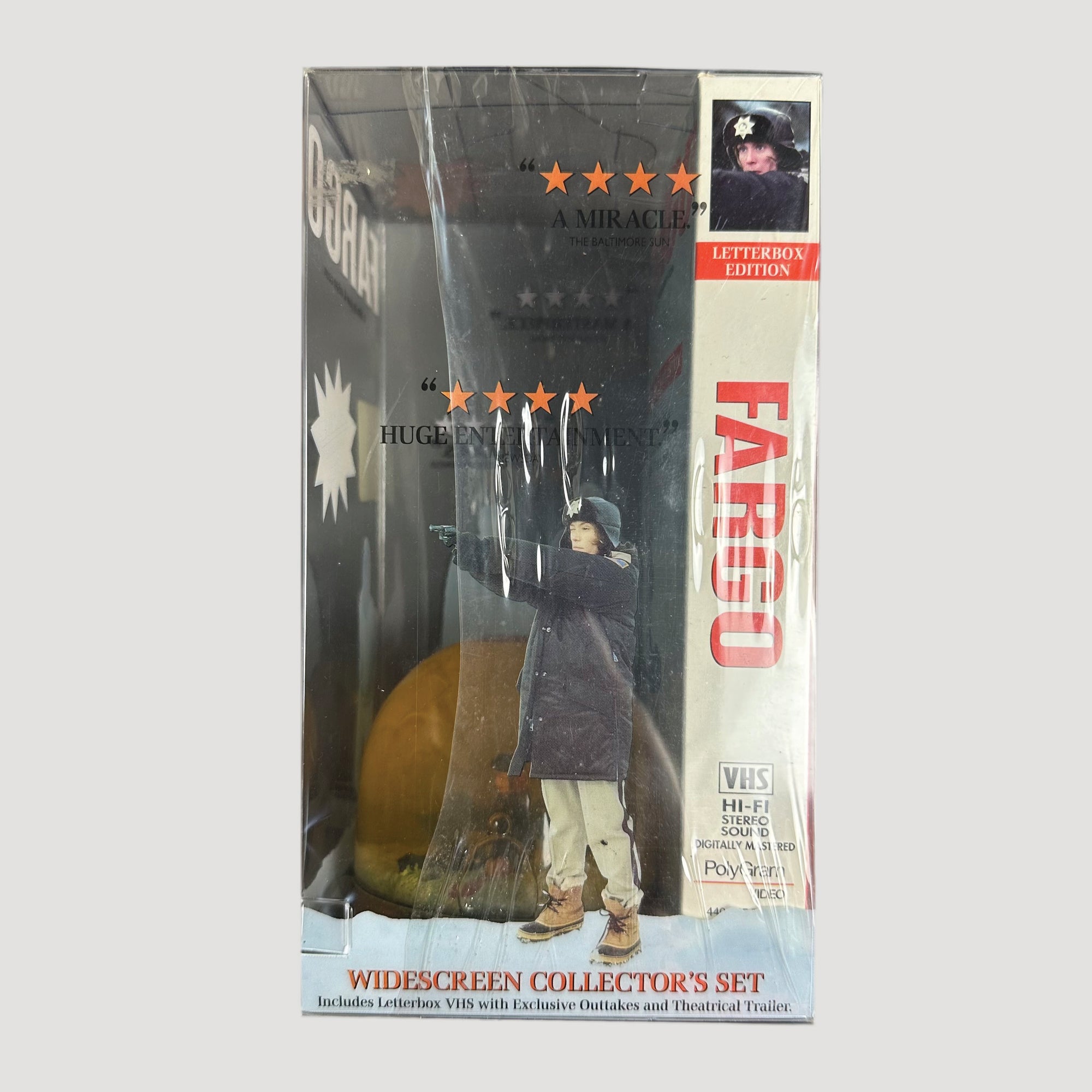 1996 Fargo VHS + Snowglobe Boxset
