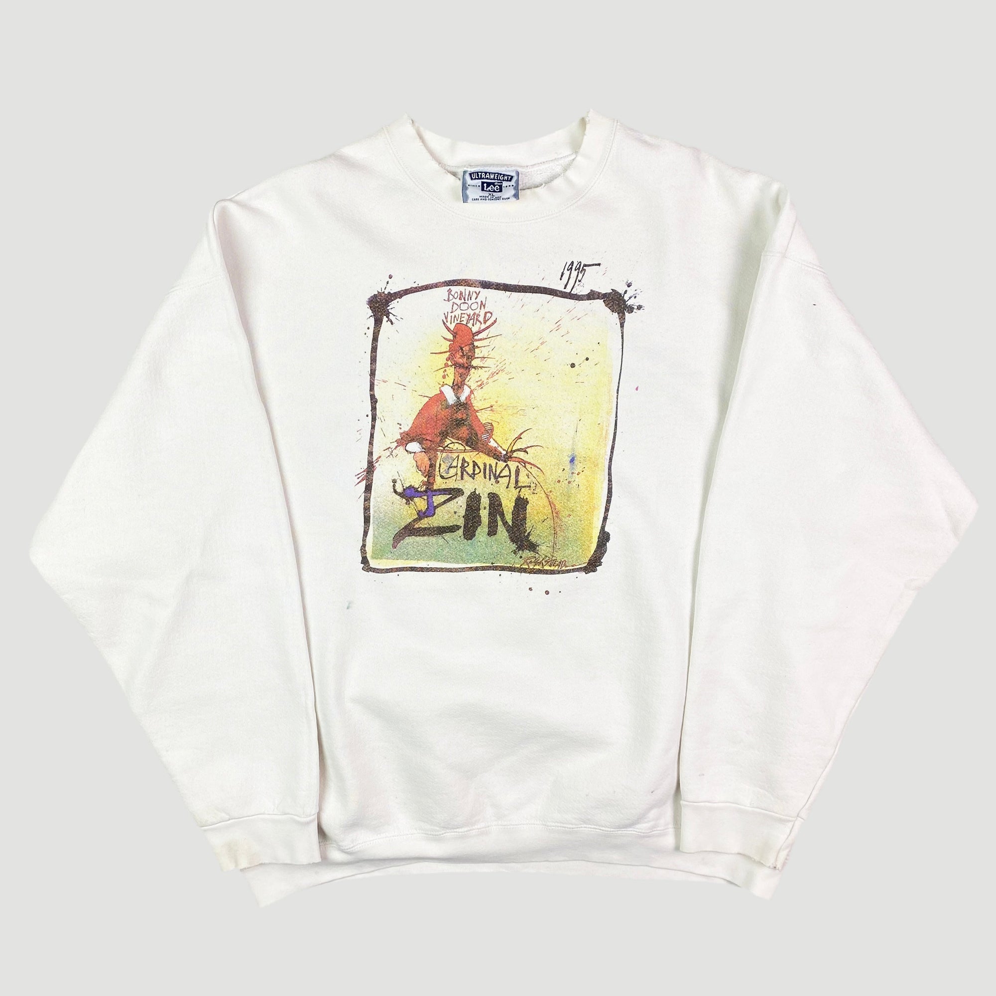 90's Ralph Steadman Bonny Doon Sweatshirt