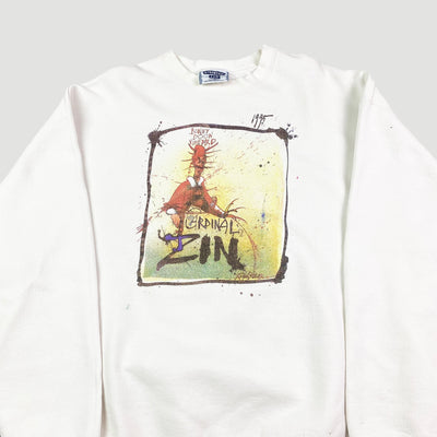 90's Ralph Steadman Bonny Doon Sweatshirt