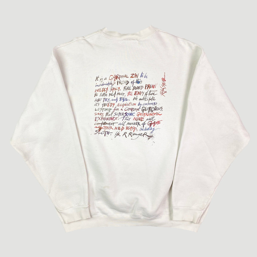 90's Ralph Steadman Bonny Doon Sweatshirt