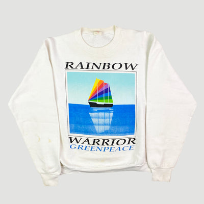 Late 80's Greenpeace Rainbow Warrior Sweatshirt