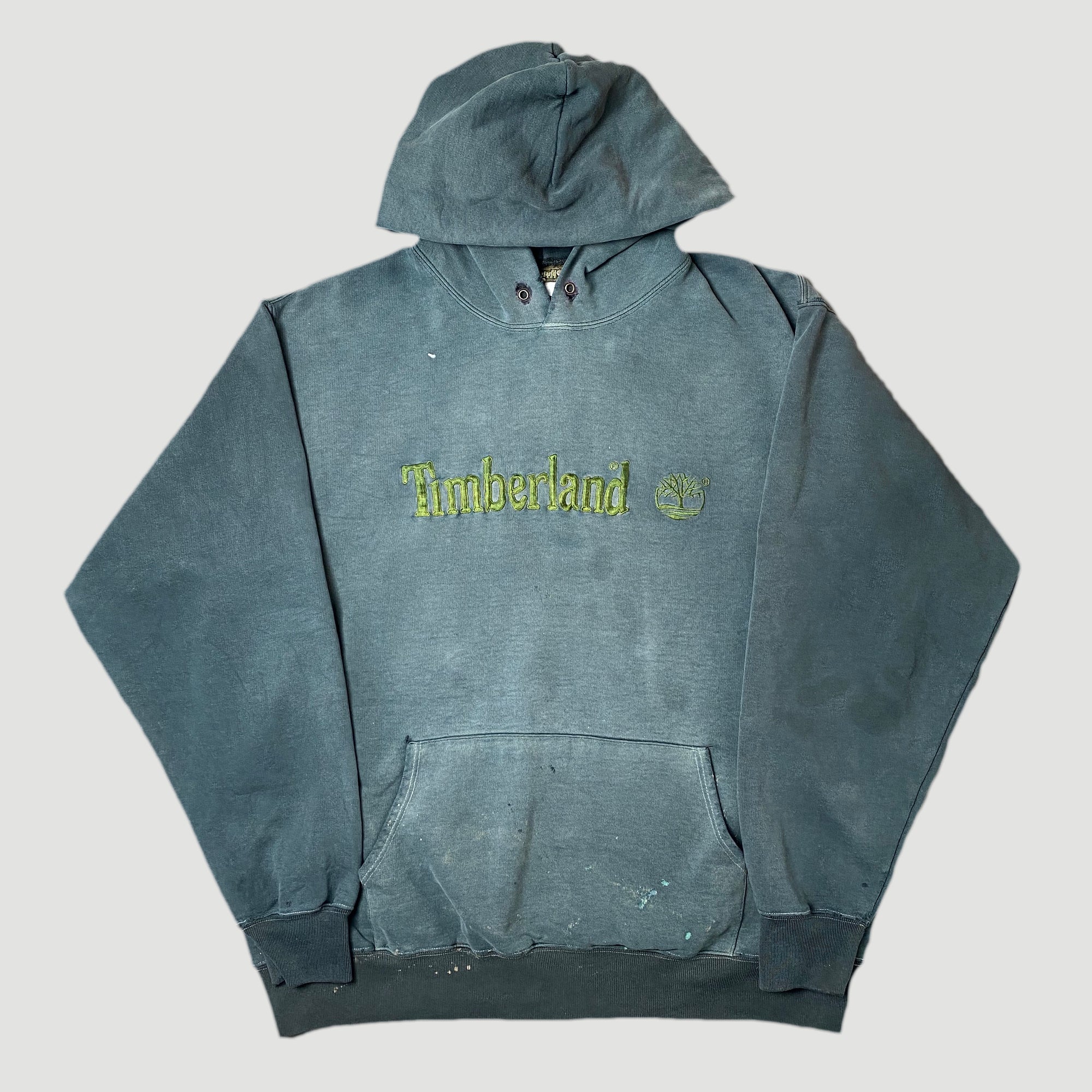 90's Timberland Embroidered Logo Hoodie