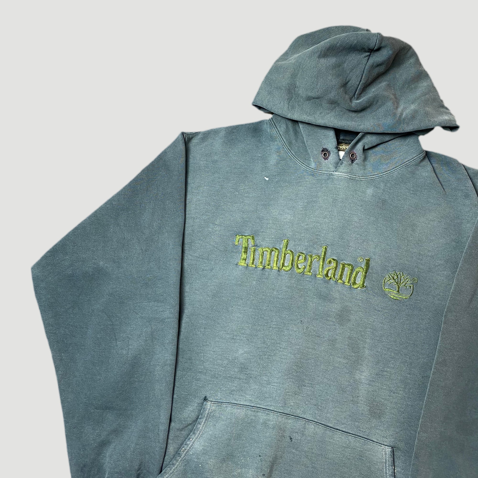 90's Timberland Embroidered Logo Hoodie