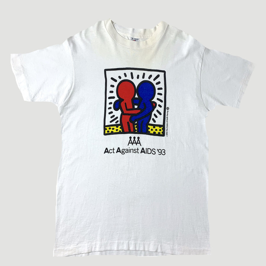 1993 Keith Haring Act Against AIDS T-Shirt