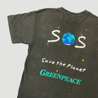 Early 90's Greenpeace SOS T-Shirt