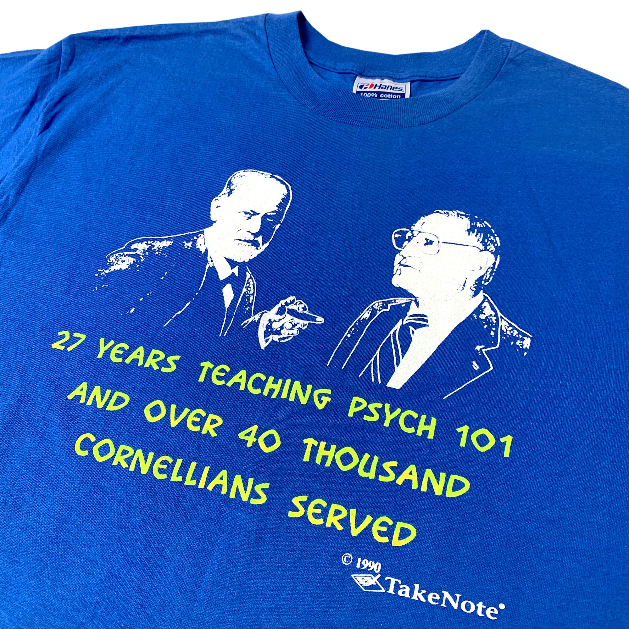 1990 Sigmund Freud Cornellians College T-Shirt