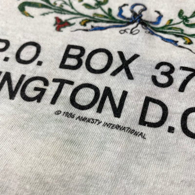 1986 Amnesty International 'A Conspiracy of Hope' T-Shirt
