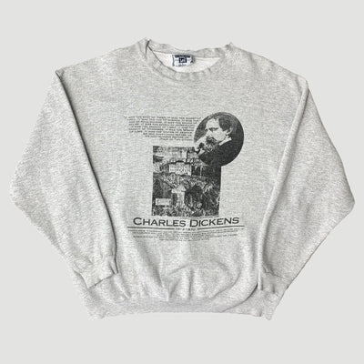 90's Charles Dickens Unfinished Novel Sweatshirt