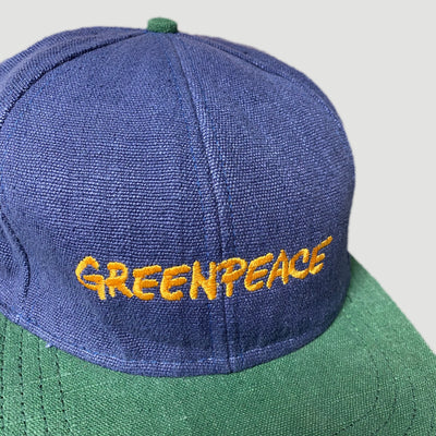 Mid 90's Greenpeace Strapback Cap