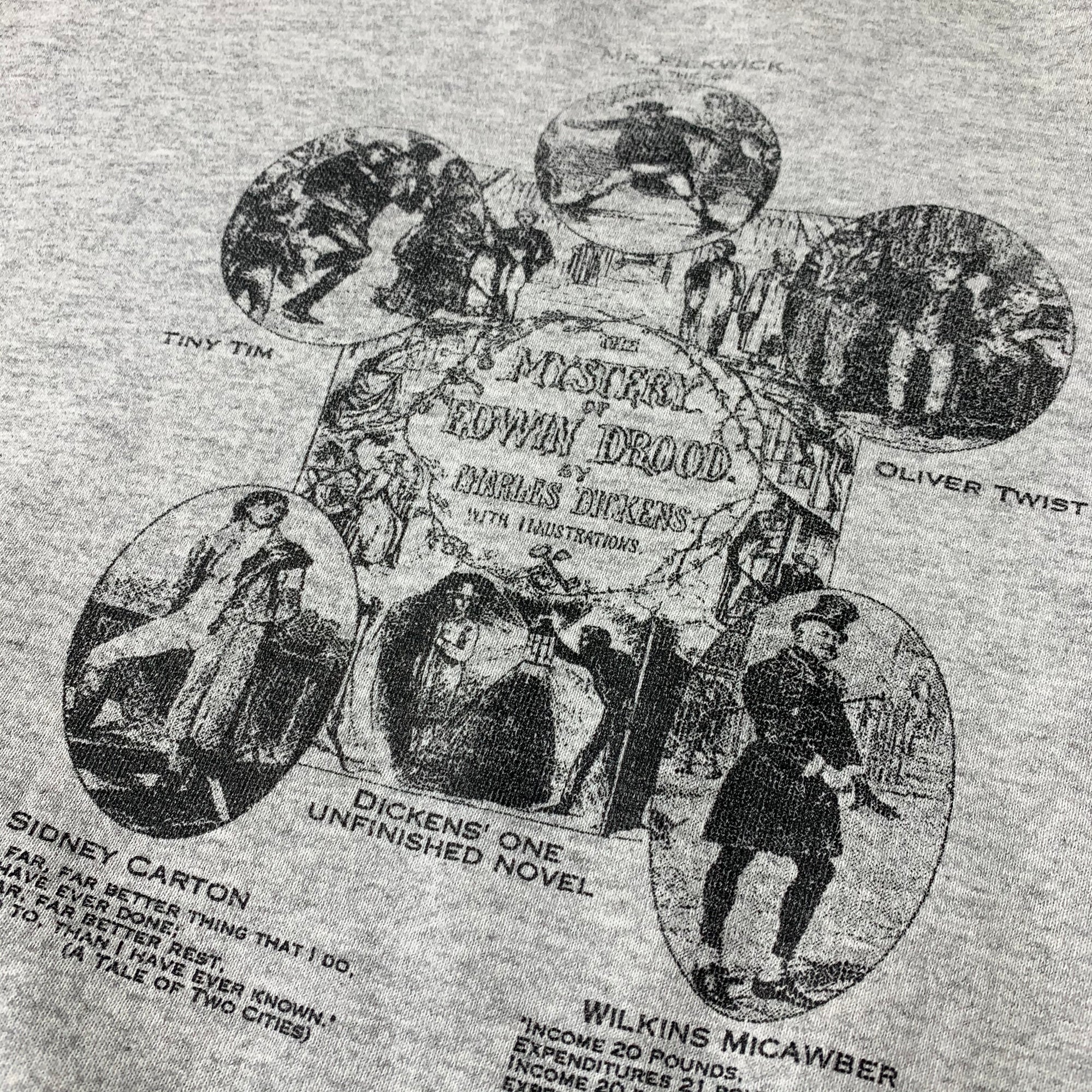 90's Charles Dickens Unfinished Novel Sweatshirt