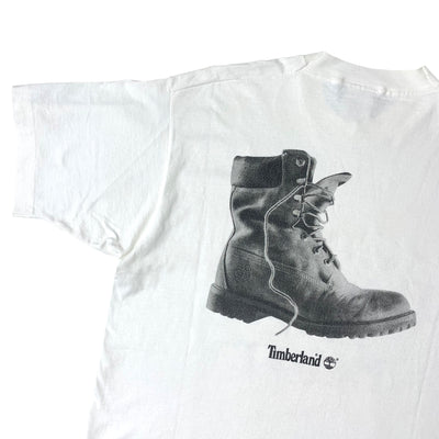90's Timberland Give Racism the Boot. T-Shirt