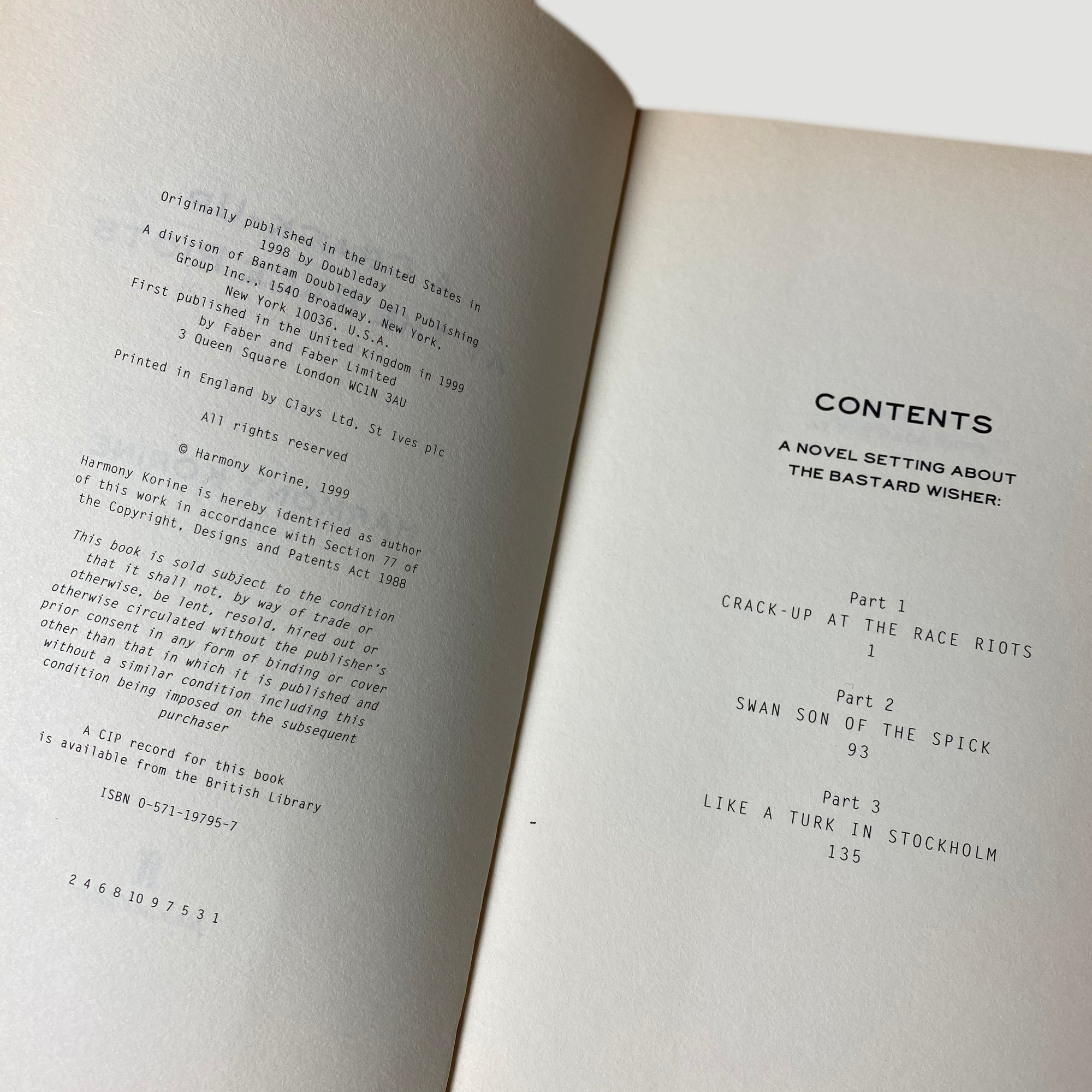 1999 Harmony Korine ‘A Crackup At The Race Riots’