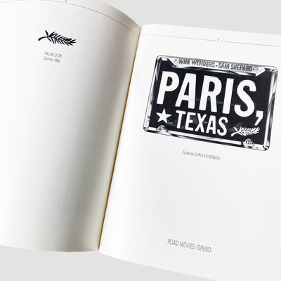 1984 Wim Wenders Paris, Texas US 1st Edition