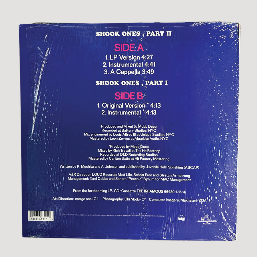 1995 The Infamous Mobb Deep Shook Ones pt.2 LP