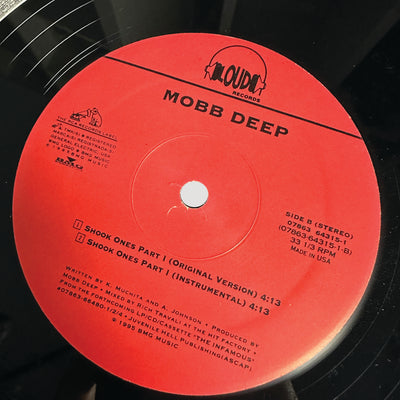 1995 The Infamous Mobb Deep Shook Ones pt.2 LP