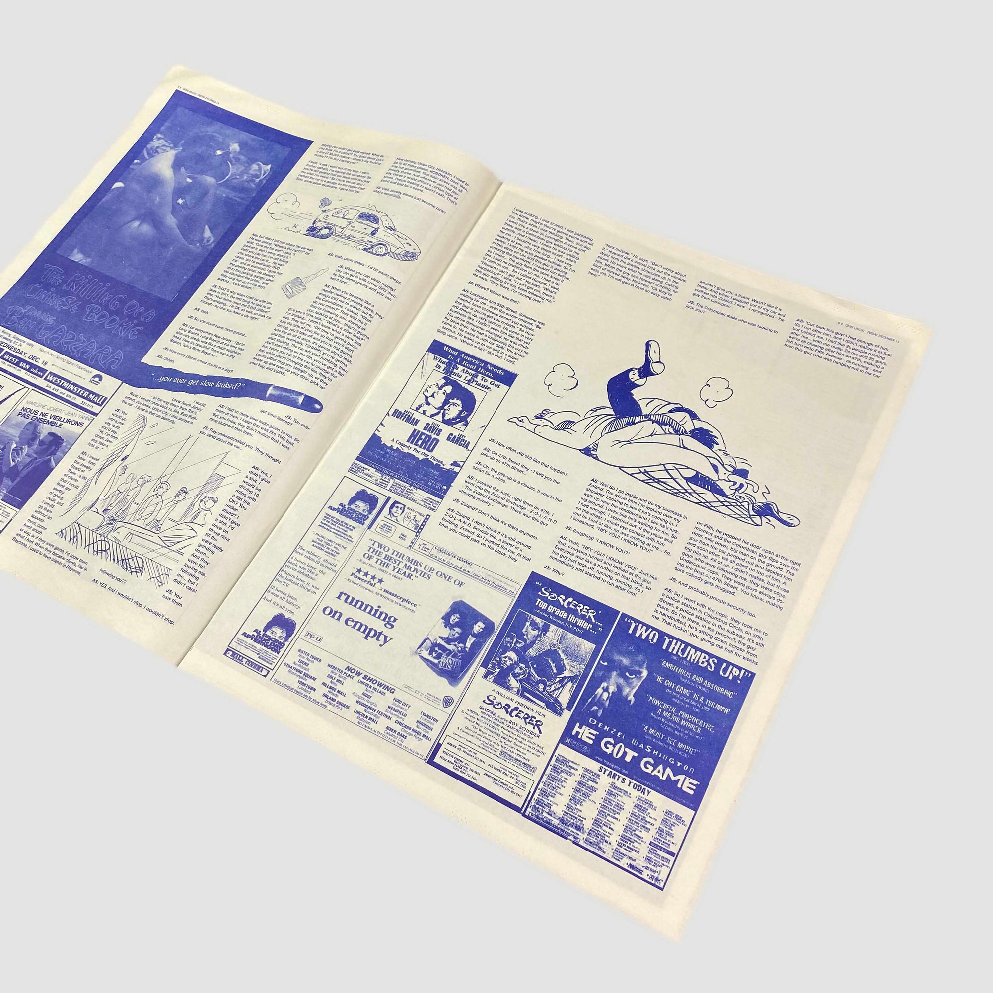 2019 A24 Issue 11 'Uncut Gems' Newspaper