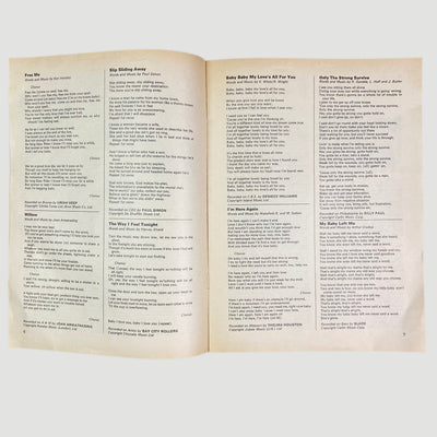 1977 Words Song Book - David Bowie Heroes Edition