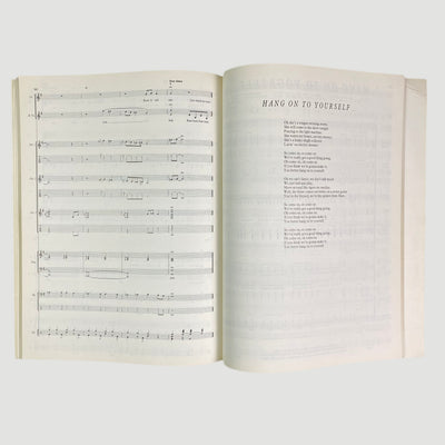 1992 David Bowie Ziggy Stardust & The Spiders from Mars Piano/Guitar/Vocal Book