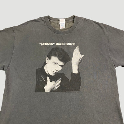 00's David Bowie Heroes T-Shirt
