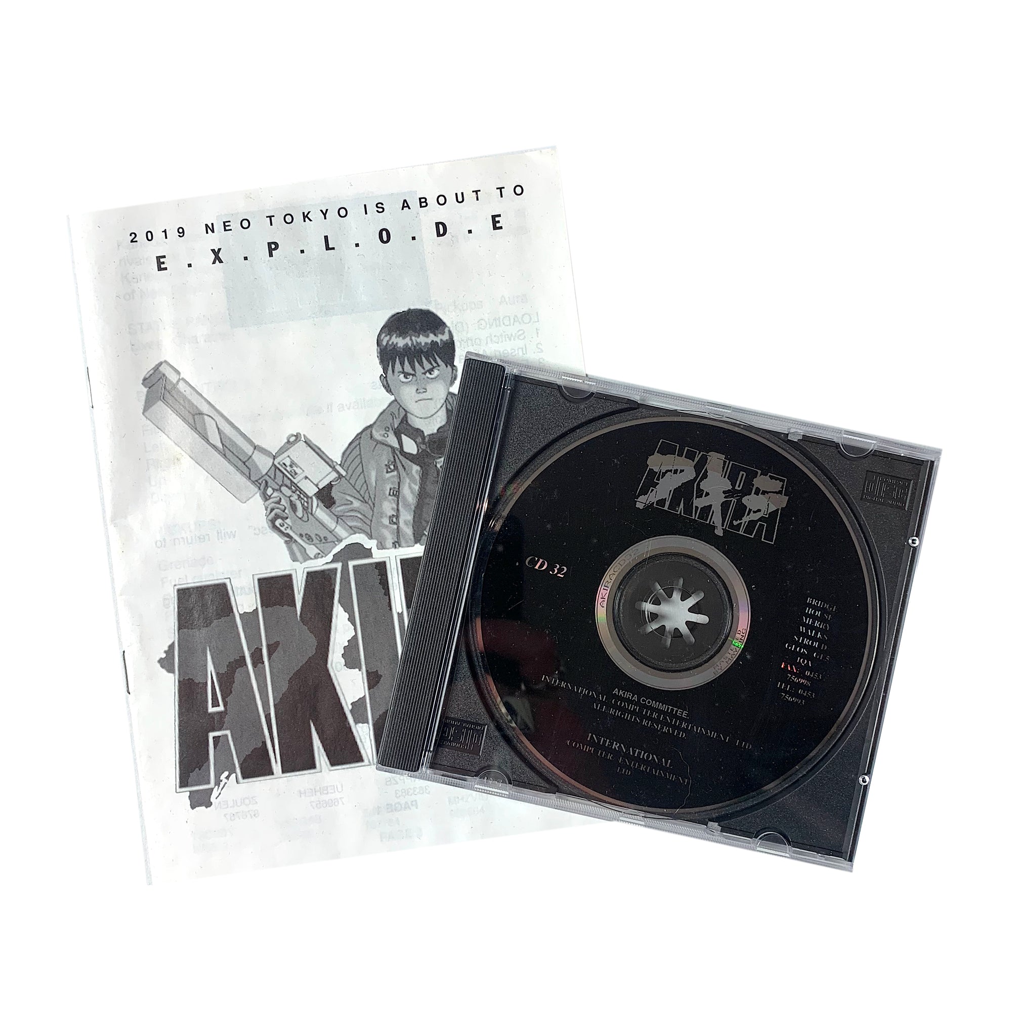 1994 Akira Amiga CD32 Video Game