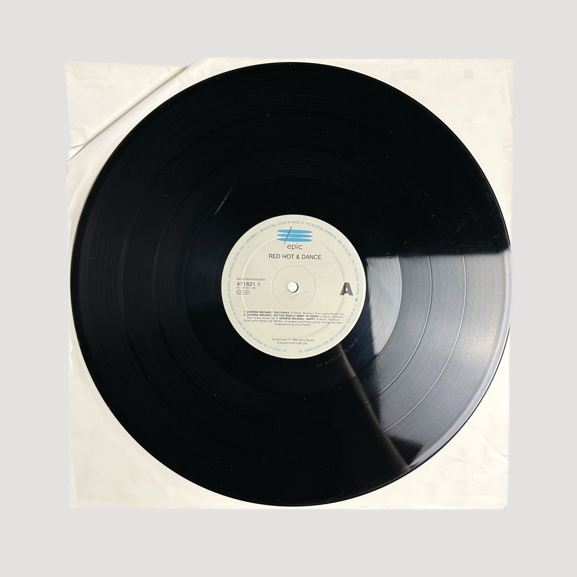 1992 Red Hot + Dance LP (Keith Haring Cover)