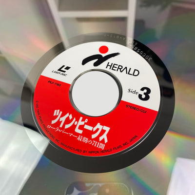 1992 Twin Peaks Fire Walk With Me Japanese 2 x Laserdisc