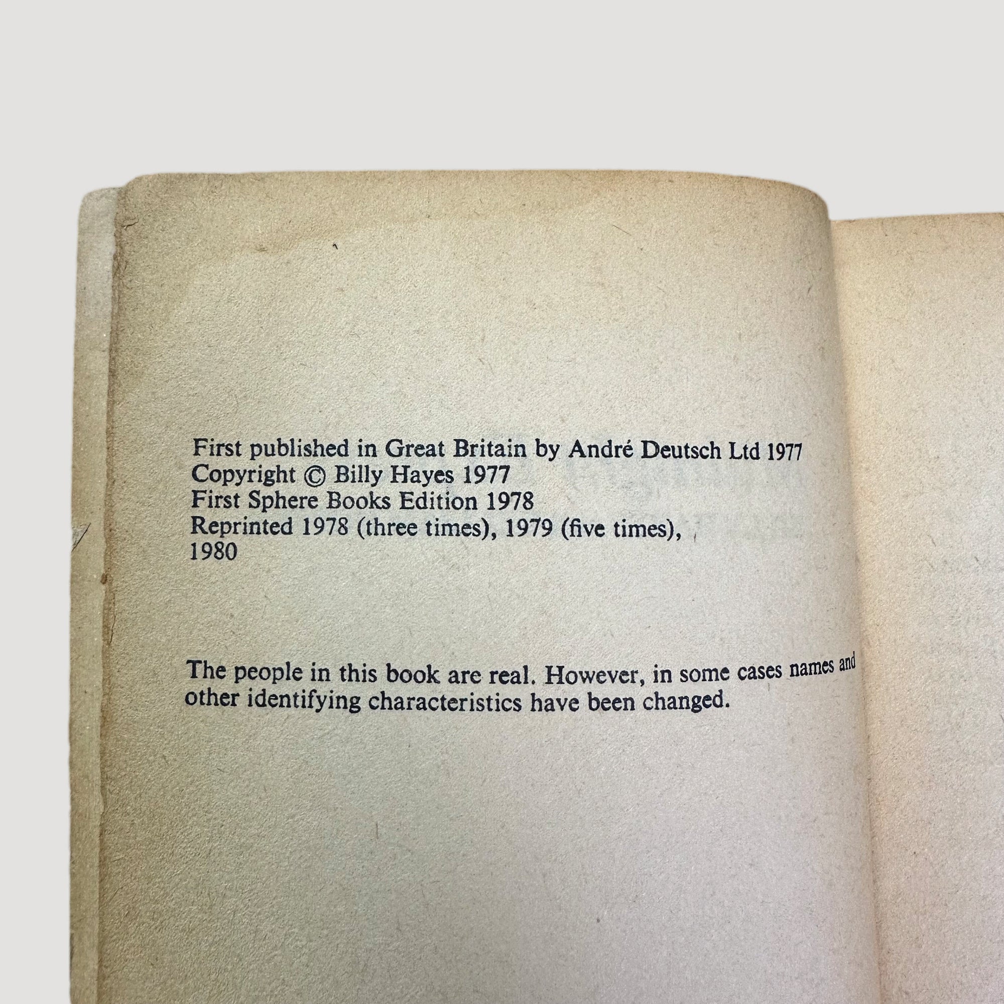 1978 Midnight Express Movie Book Novel